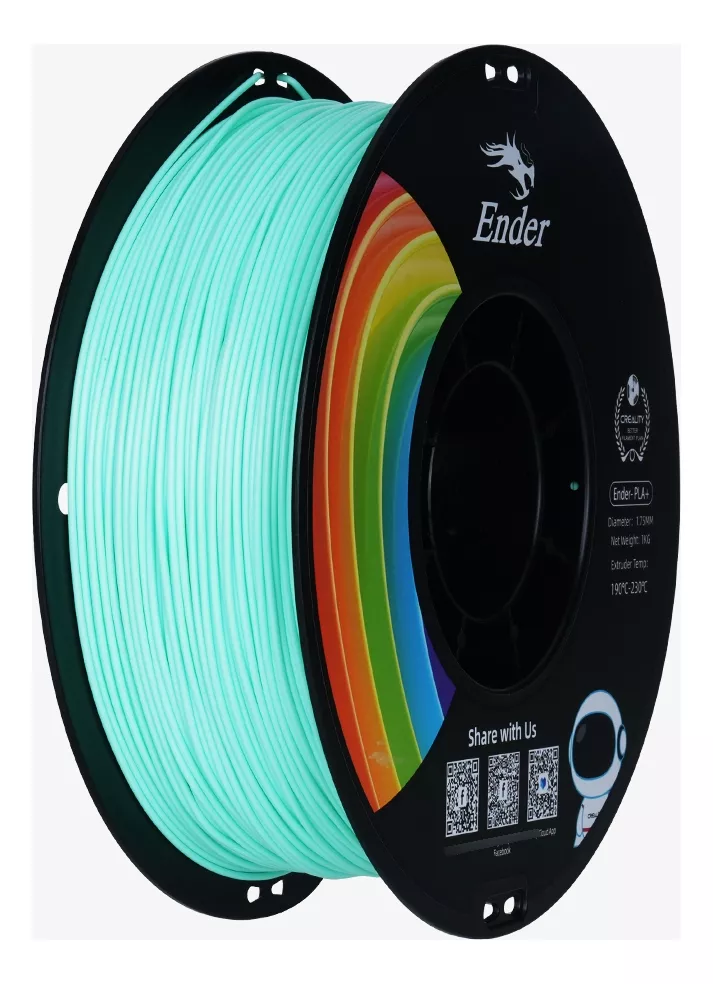 VERDE JADE ENDER PLA CREALITY Filamento 3D 1.75 1KG FILAWAY