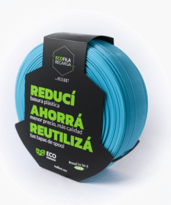 AQUA SIN CARRETEL PLA Filamento 3D Hellbot 1Kg 1.75mm 1771