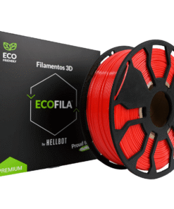 ROJO CON CARRETEL PLA HELLBOT Filamento 3D 1,75mm x 1KG ECOFILA 3593      7798391346908