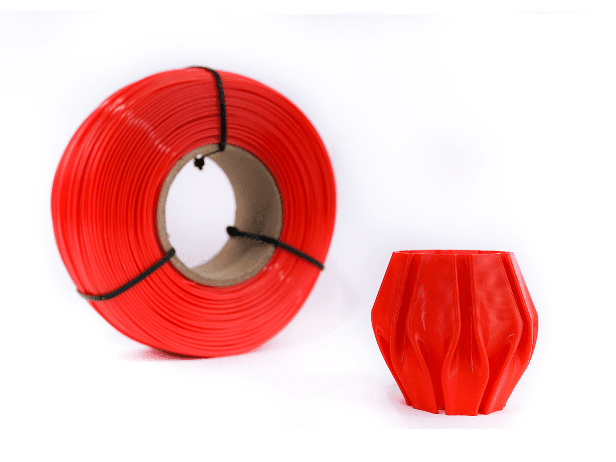ROJO SIN CARRETEL PLA Filamento 3D Hellbot 1Kg 1.75mm 1766