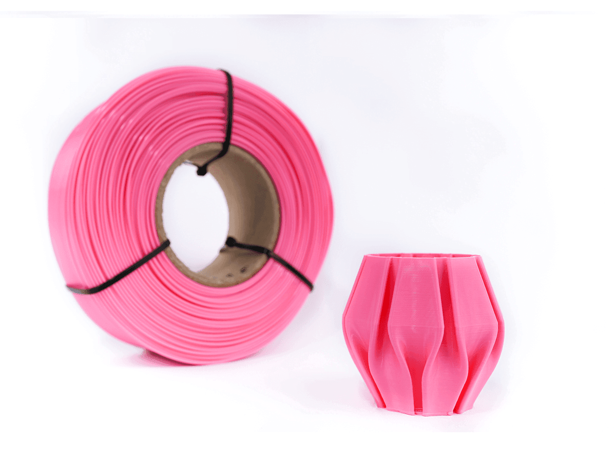 ROSA SIN CARRETEL PLA Filamento 3D Hellbot 1Kg 1.75mm