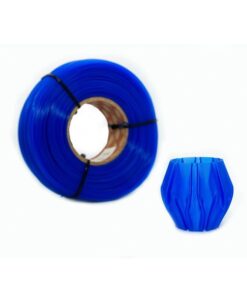 Zafiro Translucido SIN CARRETEL PLA Filamento 3D Hellbot 1Kg 1.75mm