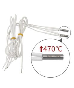 32240-Cartucho de 6x20mm - 12v 70w Siliconado Cable 1mts