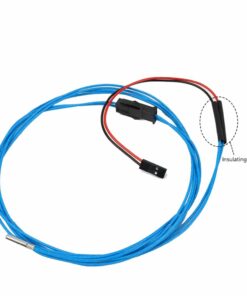 32684-Termistor PT1000 3x15mm CR10 V6 Alta Temperatura