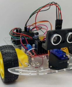 Robot autonomo motorizado Arduino + Incluye electronica + Auto arduino cod 992