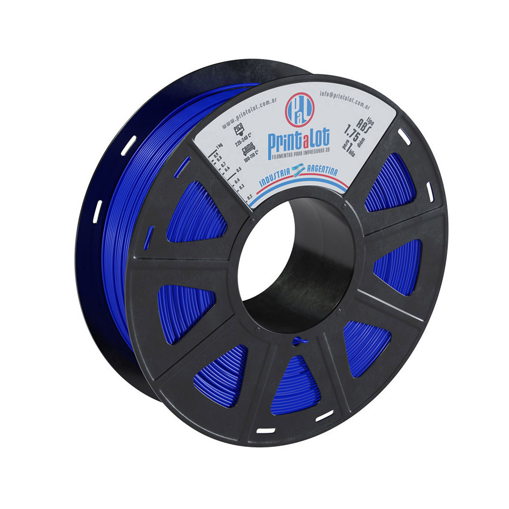 AZUL ABS PRINTALOT DIAMETRO 1.75 PESO 1KG