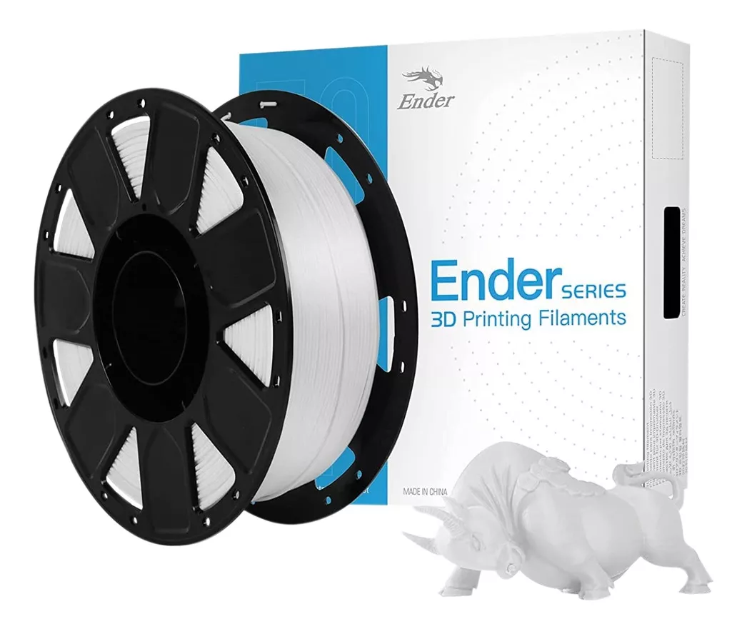 BLANCO ENDER PLA CREALITY Filamento 3D 1.75 1KG FILAWAY 3301010121 40637