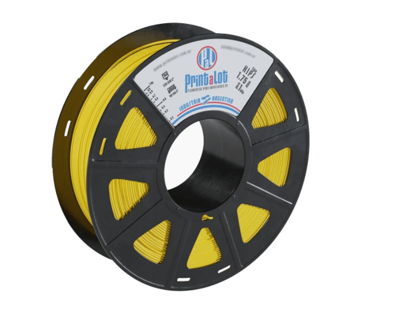 AMARILLO HIPS PrintaLot x1KG Filamento 3D DIAMETRO 1,75mm