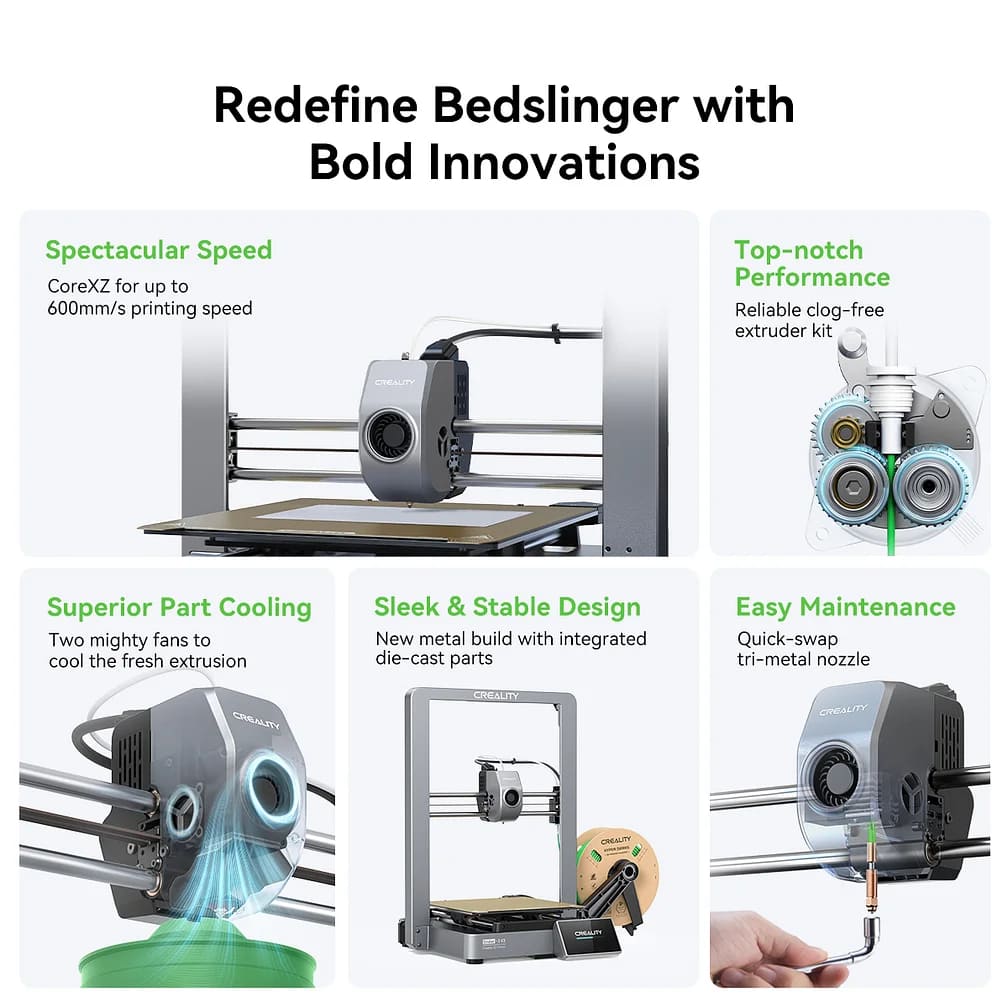 Ender 3 V3 220X220X250 Impresora 3D FDM Creality - Imagen 2