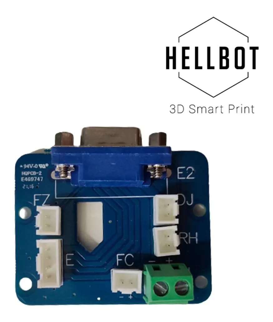 Placa extensión de extrusor Hellbot Hidra/Hidra Plus E2 1937 - Imagen 2