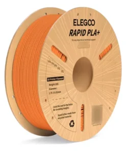 NARANJA Rapid Pla Plus Elegoo Filamento Diámetro 1,75mm 1kg 50.203.0120