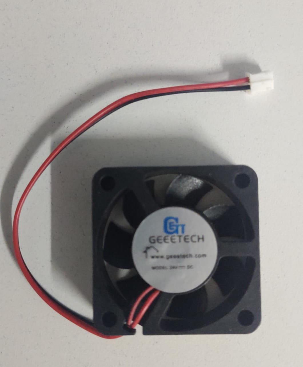 Fan 4010 24V CON FICHA 10 CM CABLE FICHA CHICA COD 39