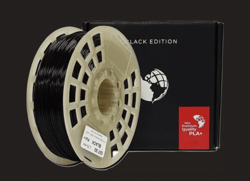 NEGRO GST SIN CAJA PLA Filamento 3D 1.75 1KG