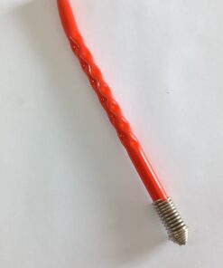 NARANJA BOMBILLA RESORTE TORNEADA