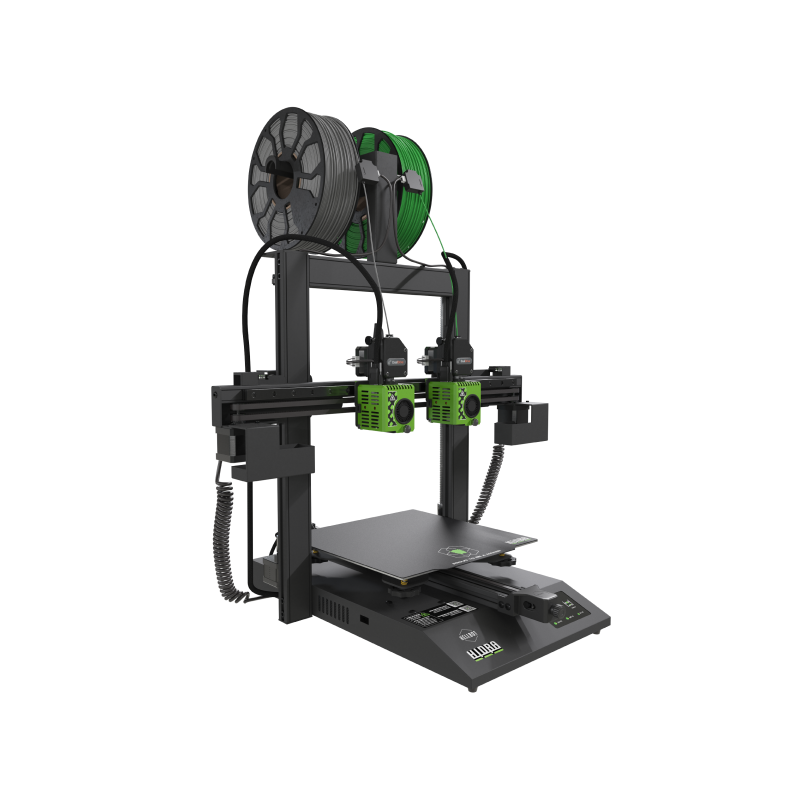 HIDRA 230x230x250mm Doble Extrusor Independiente Impresora 3D FDM Hellbot - Imagen 2