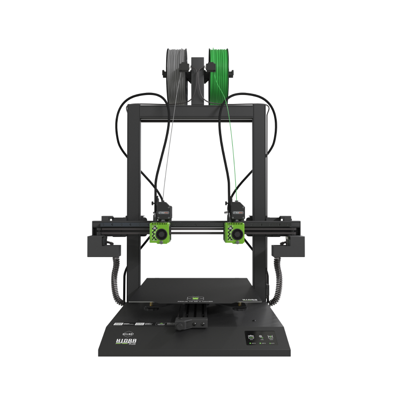 HIDRA PLUS 300x300x400mm Doble Extrusor Independiente Impresora 3D FDM Hellbot - Imagen 4