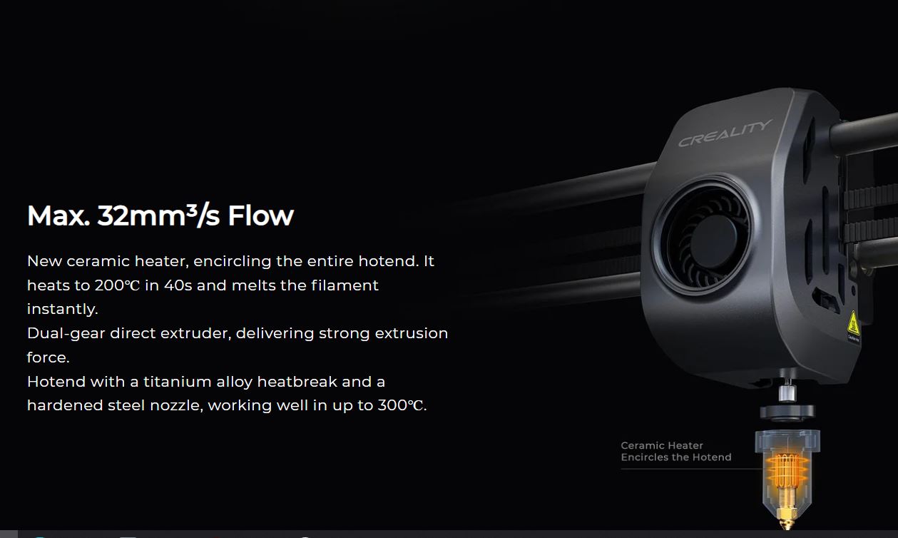 K1 MAX IGUAL A NUEVA 300X300X300mm Impresora 3D FDM Creality 1002110005 30 DIAS DE GARANTIA SE RETIRA POR MORON - Imagen 5