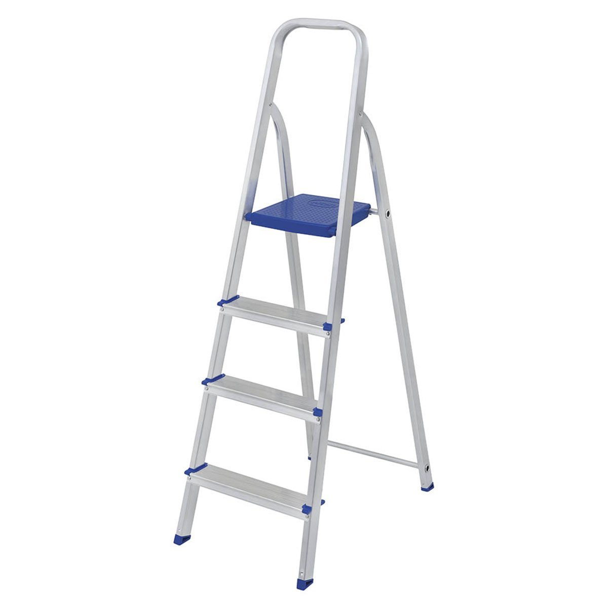 Escalera de aluminio hogar 4 escalones Mor