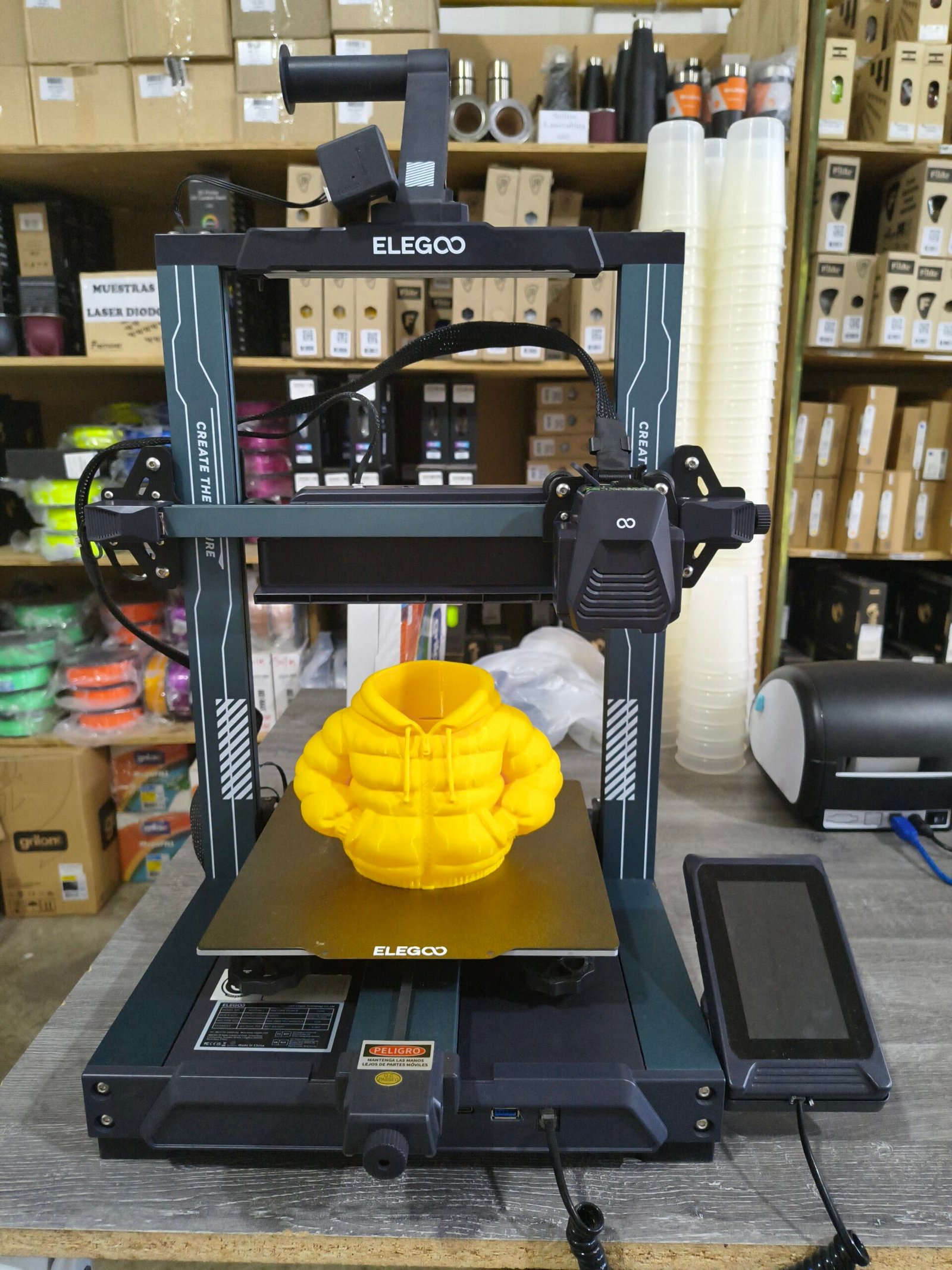 Neptune 4 - USADA EN MUY BUEN ESTADO - 30 DÍAS DE GARANTÍA | 225x225x265mm Klipper 250mms Impresora 3D FDM ELEGOO