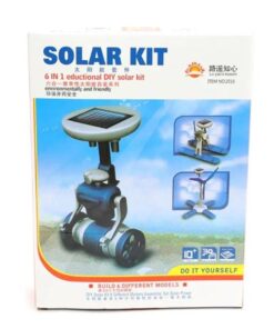 Robot Solar Inteligente 6 En 1 Armado Facil Niños cod 1356