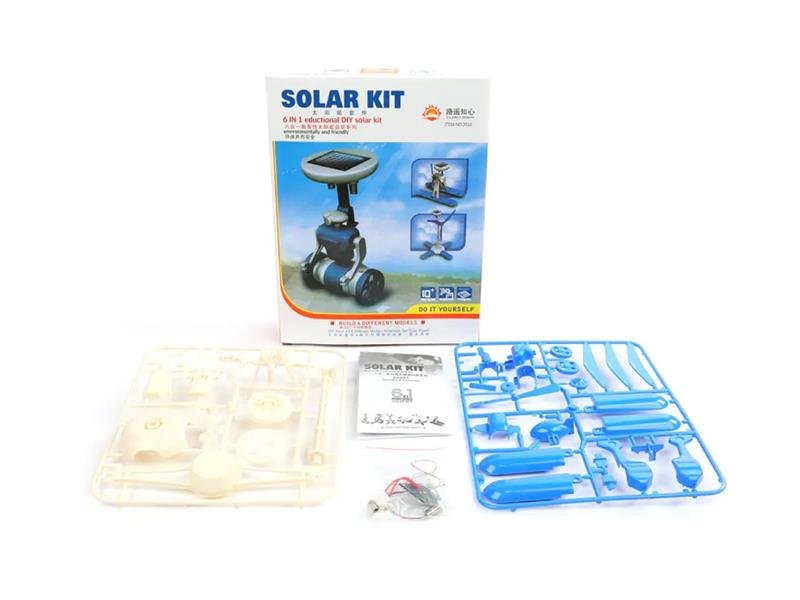 Robot Solar Inteligente 6 En 1 Armado Facil Niños cod 1356 - Imagen 2