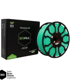 Menta Pastel CON CARRETEL Filamento Hellbot ECOFILA 1Kg PLA 1,75mm ECOFILA 3628