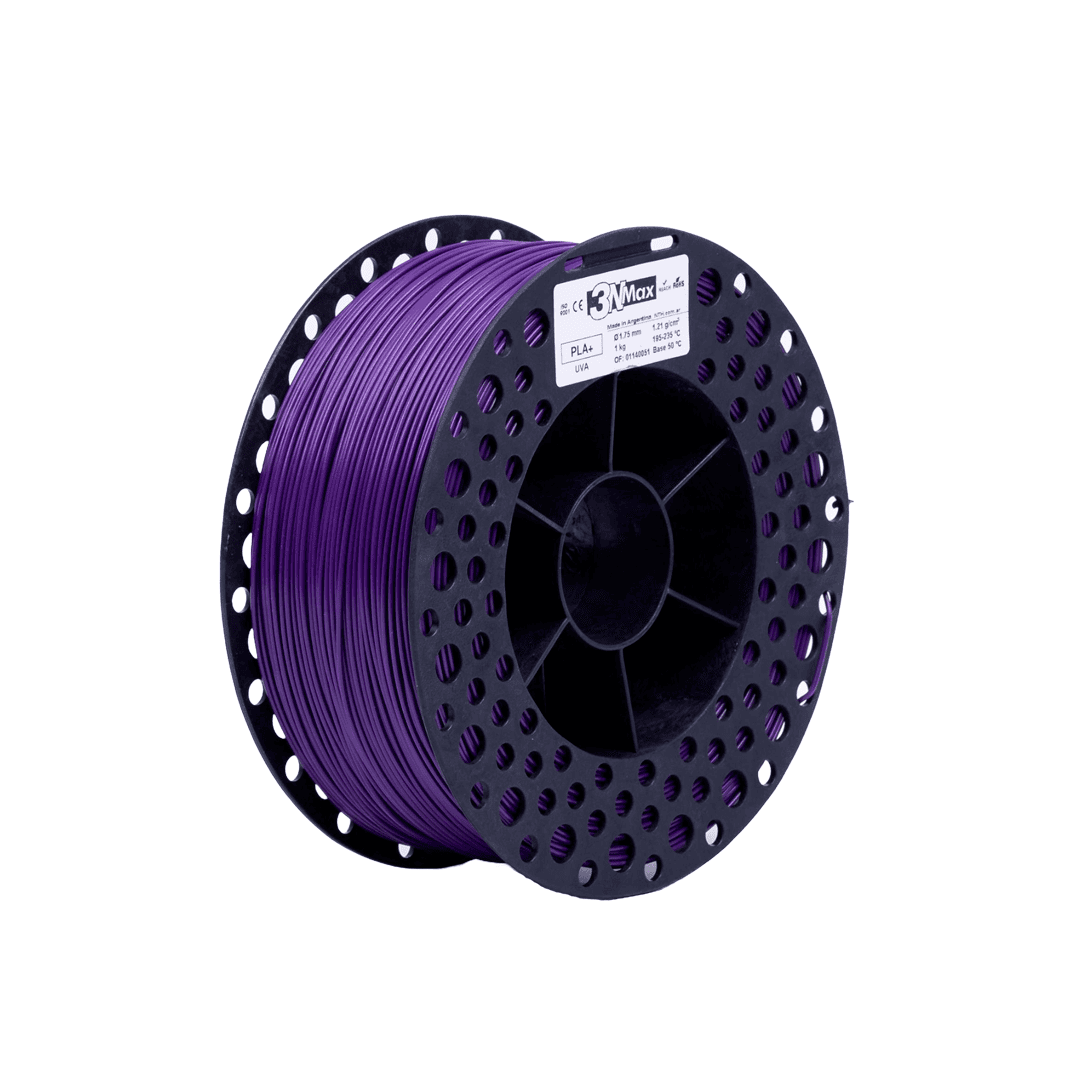 3NMAX UVA PLA MAS 3N3 FILAMENTO 3D 1.75MM 1KG - Imagen 2