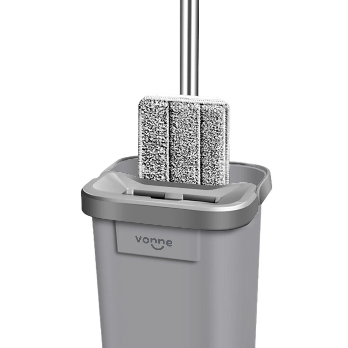 Mopa plana con balde doble depósito - Eco Compact