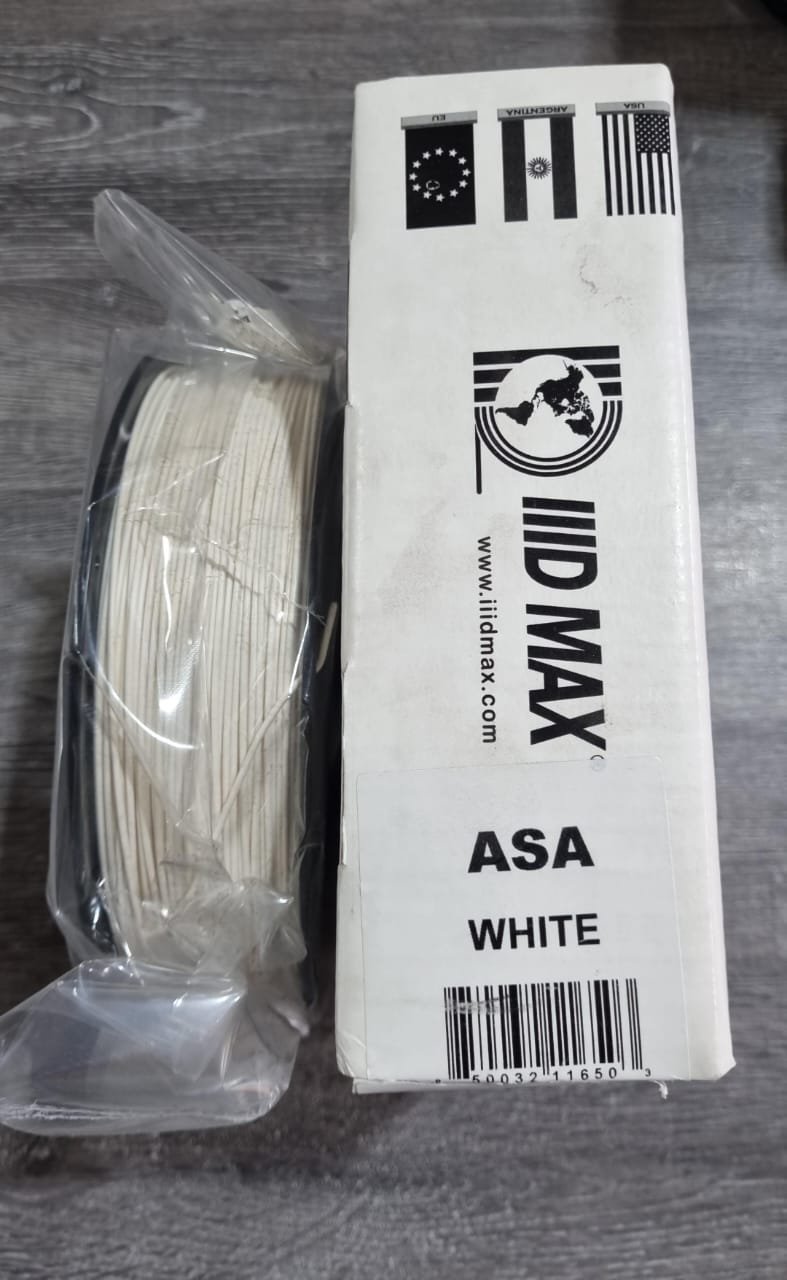 ASA BLANCO IIIDMAX Filamento 3D 1.75mm 1KG