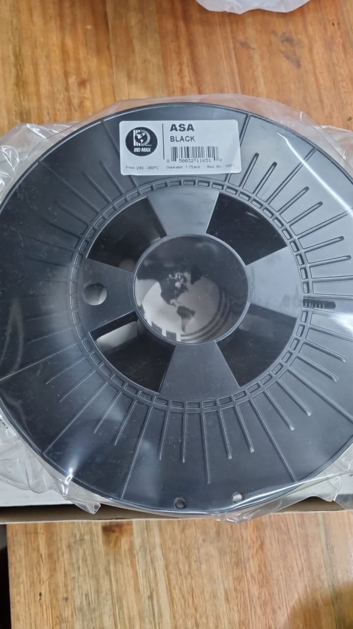 ASA NEGRO IIIDMAX Filamento 3D 1.75mm 1KG