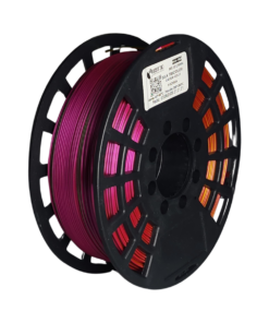 TRICOLOR VERDE ORO PURPURA GREEN GOLD PURPLE GST SIN CAJA PLA SILK Filamento 3D 1.75 1KG Tricolor