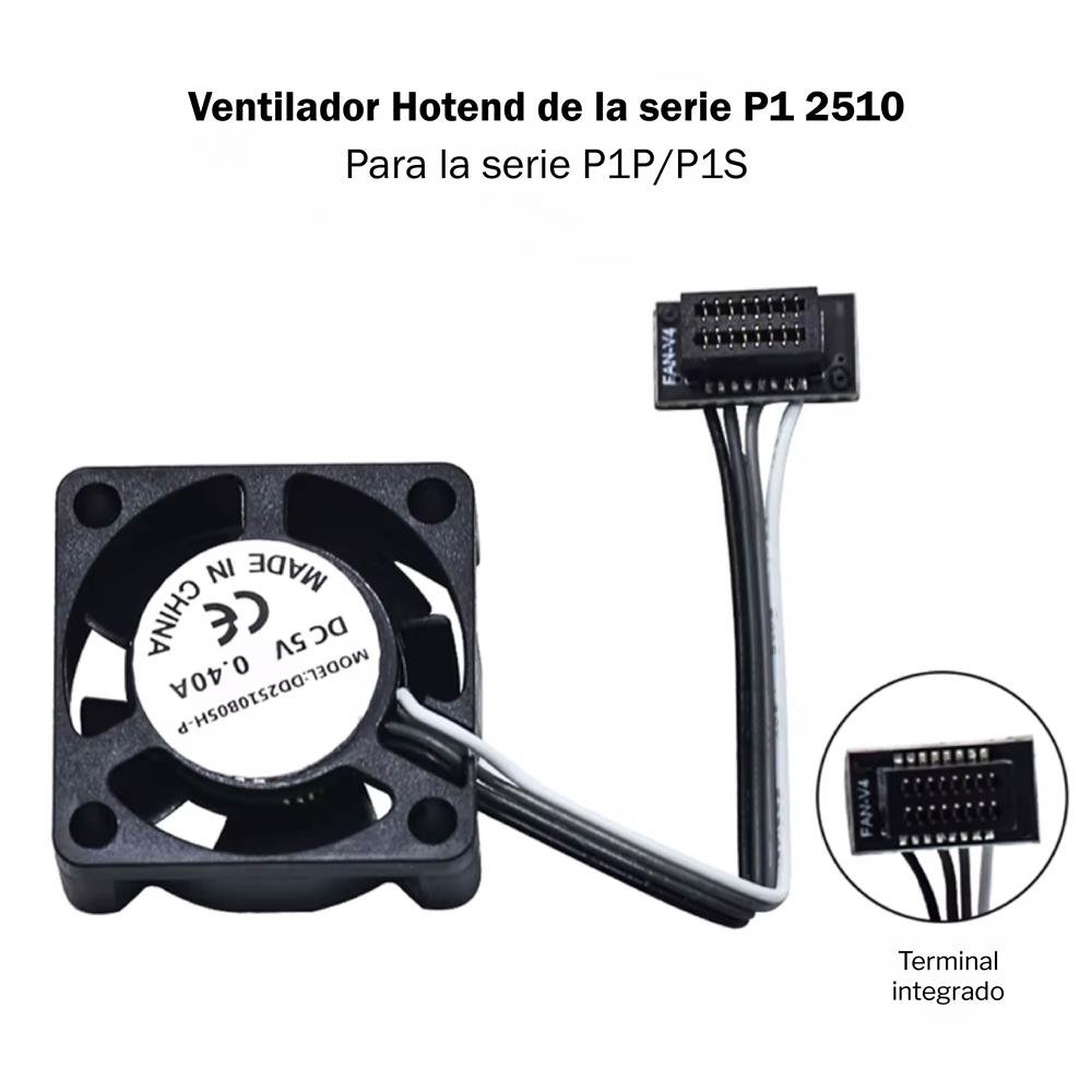 COOLER FAN Ventilador para Impresora 5V 0.40A Bambu Lab P1S - P1P 32937 C16 - Imagen 3