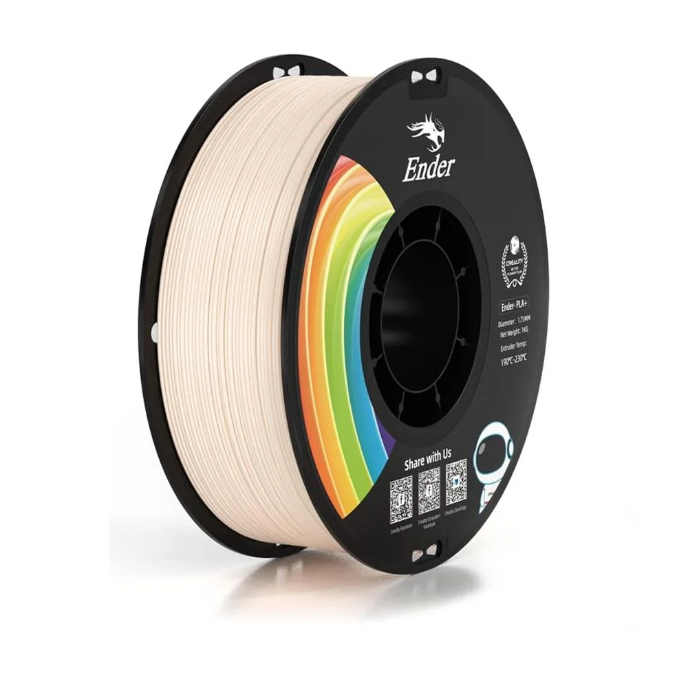 Beige PLA+ Filamento 1.75 Creality Ender de 1kg 40656