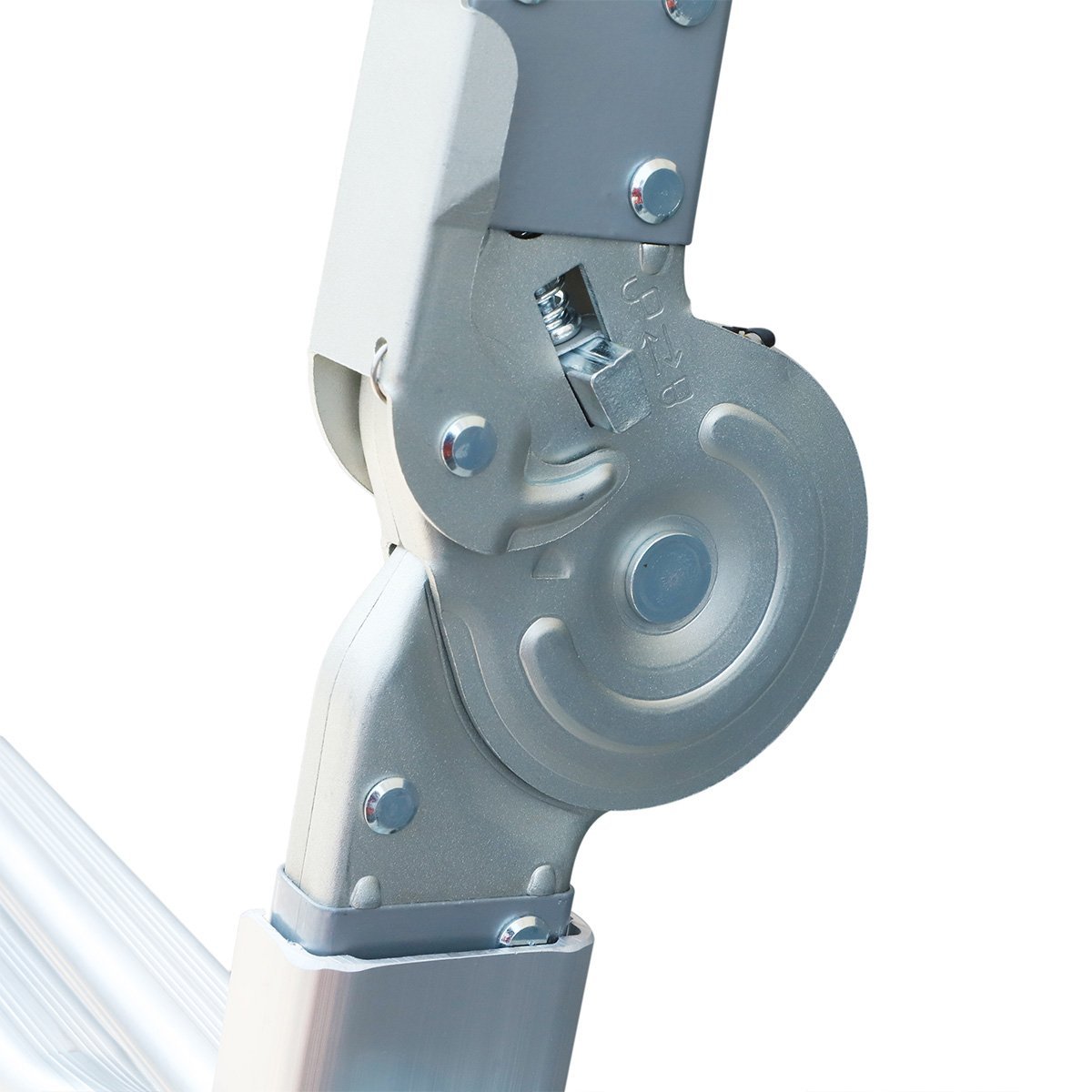 Escalera de aluminio 4x5 con pies extensibles 4,63 m MIYAWA DEEI-E463 - Imagen 3