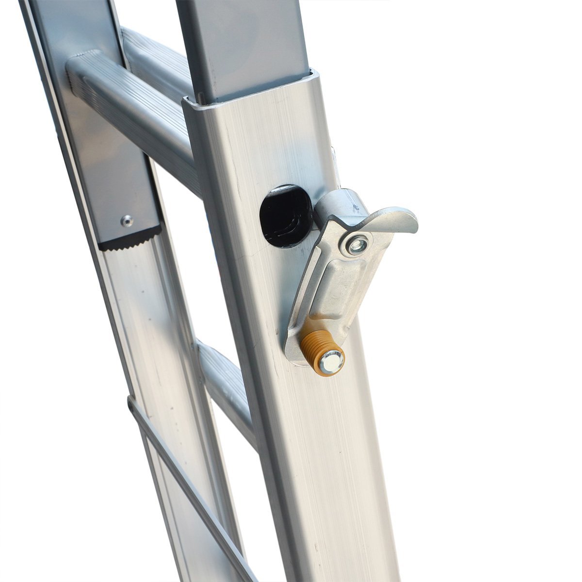 Escalera de aluminio 4x4 con pies extensibles 3,63 m MIYAWA DEEI-E363 - Imagen 5