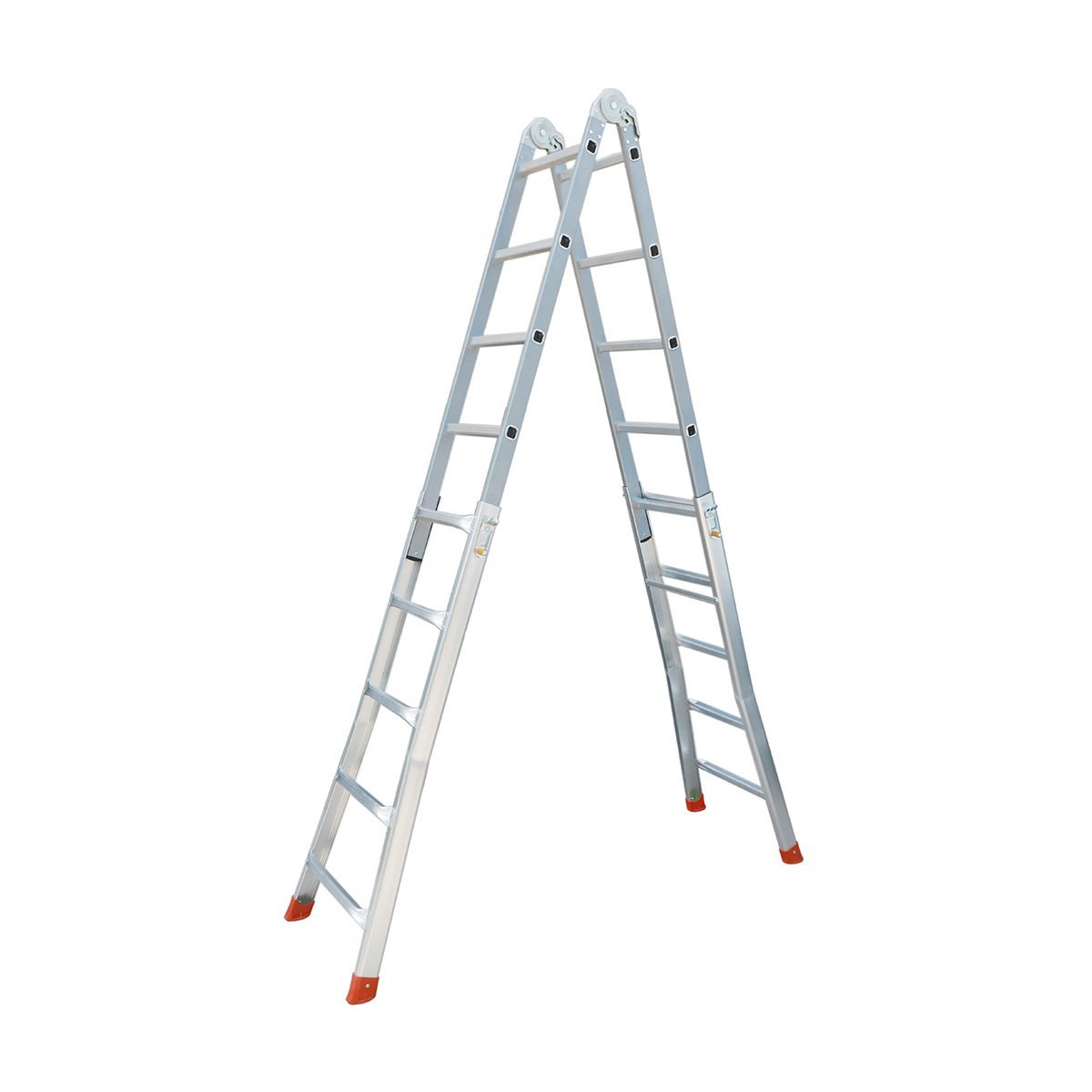 Escalera de aluminio 4x5 con pies extensibles 4,63 m MIYAWA DEEI-E463 - Imagen 5