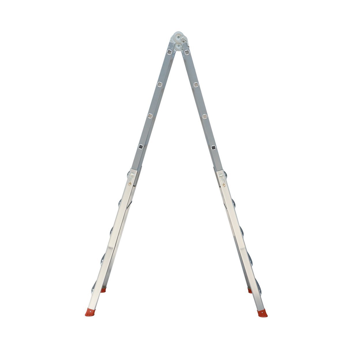 Escalera de aluminio 4x5 con pies extensibles 4,63 m MIYAWA DEEI-E463 - Imagen 6