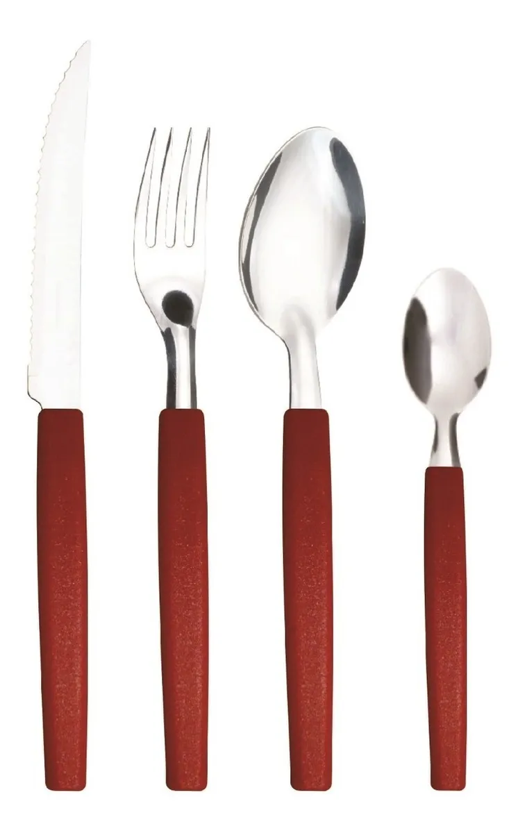 Set de 24 cubiertos Belize en frasco plástico - surtidos SIMONAGGIO CPPA-40/25S - Imagen 3