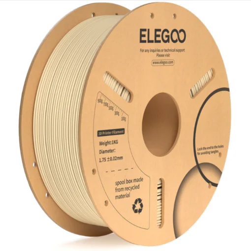 BEIGE RAPIDO PLA MAS Elegoo Filamento -1.75mm-1KG 50.203.0314