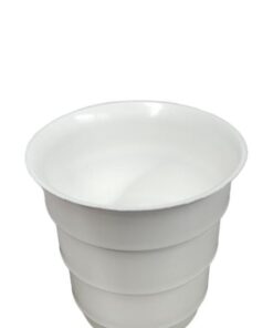 BLANCO Escalonado Mate Interior Polímero Impresión 3d Sin bombilla cant1 N3D