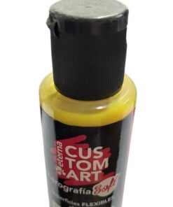 AMARILLO MEDIO Pintura Aerografia Eterna Hard Superficies Rigidas 50ml X 15 COD 11