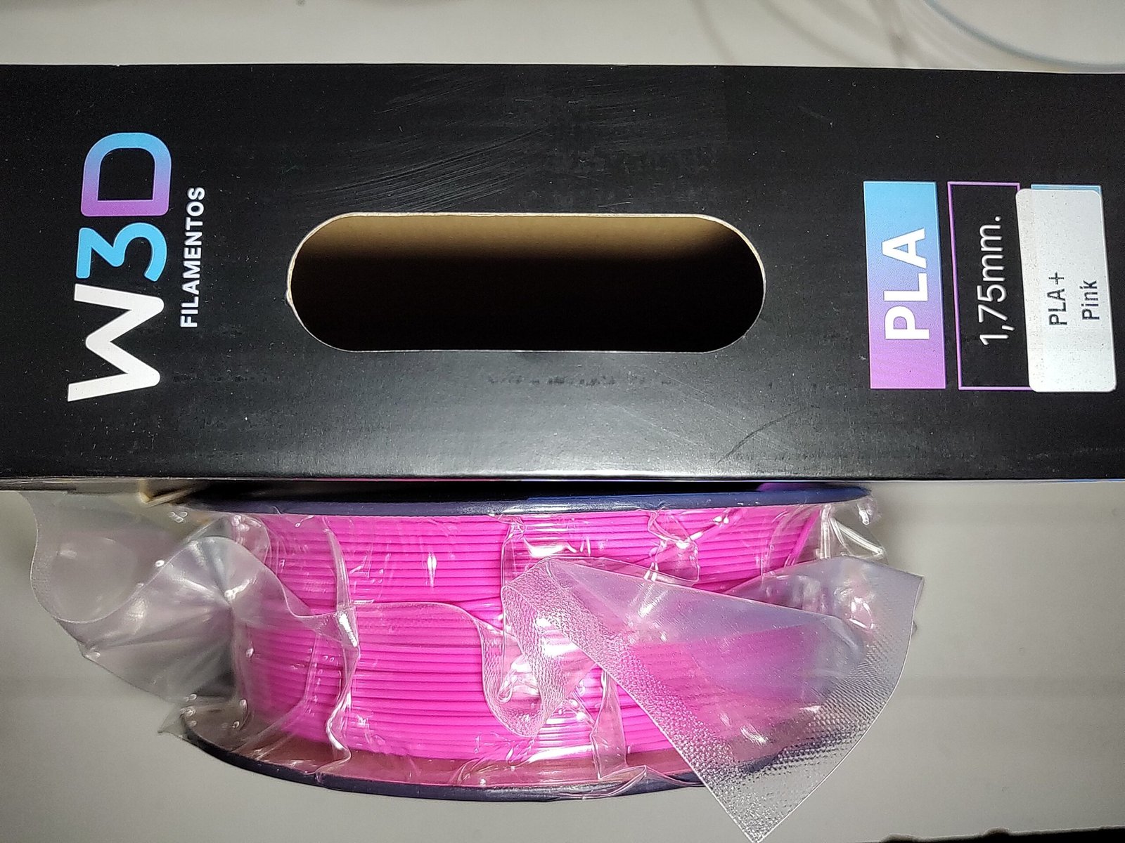 ROSA (Pink) PLA W3D FILAMENTO 3D 1.75MM 1KG