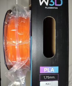 NARANJA (Orange) PLA W3D FILAMENTO 3D 1.75MM 1KG