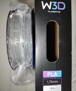 GRIS (Gray) PLA W3D FILAMENTO 3D 1.75MM 1KG