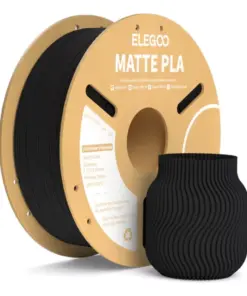 NEGRO MATTE PLA Elegoo Filamento  Diámetro 1,75mm 1kg 50.203.0250