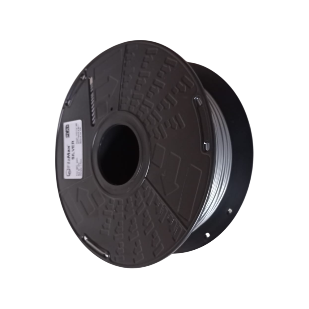 GRIS PLATA (SILVER) PLA FILAMAX Filamento 1.75MM 1KG