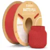 ROJO RUBI MATTE PLA Elegoo Filamento  Diámetro 1,75mm 1kg 50.203.0252