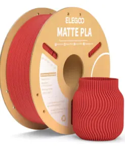 ROJO RUBI MATTE PLA Elegoo Filamento  Diámetro 1,75mm 1kg 50.203.0252