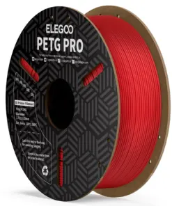 ROJO PETG PRO Elegoo Filamento Diámetro 1,75mm 1kg 50.203.0264