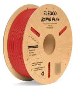 ROJO Rapid Pla Plus Elegoo Filamento Diámetro 1,75mm 1kg 50.203.0119